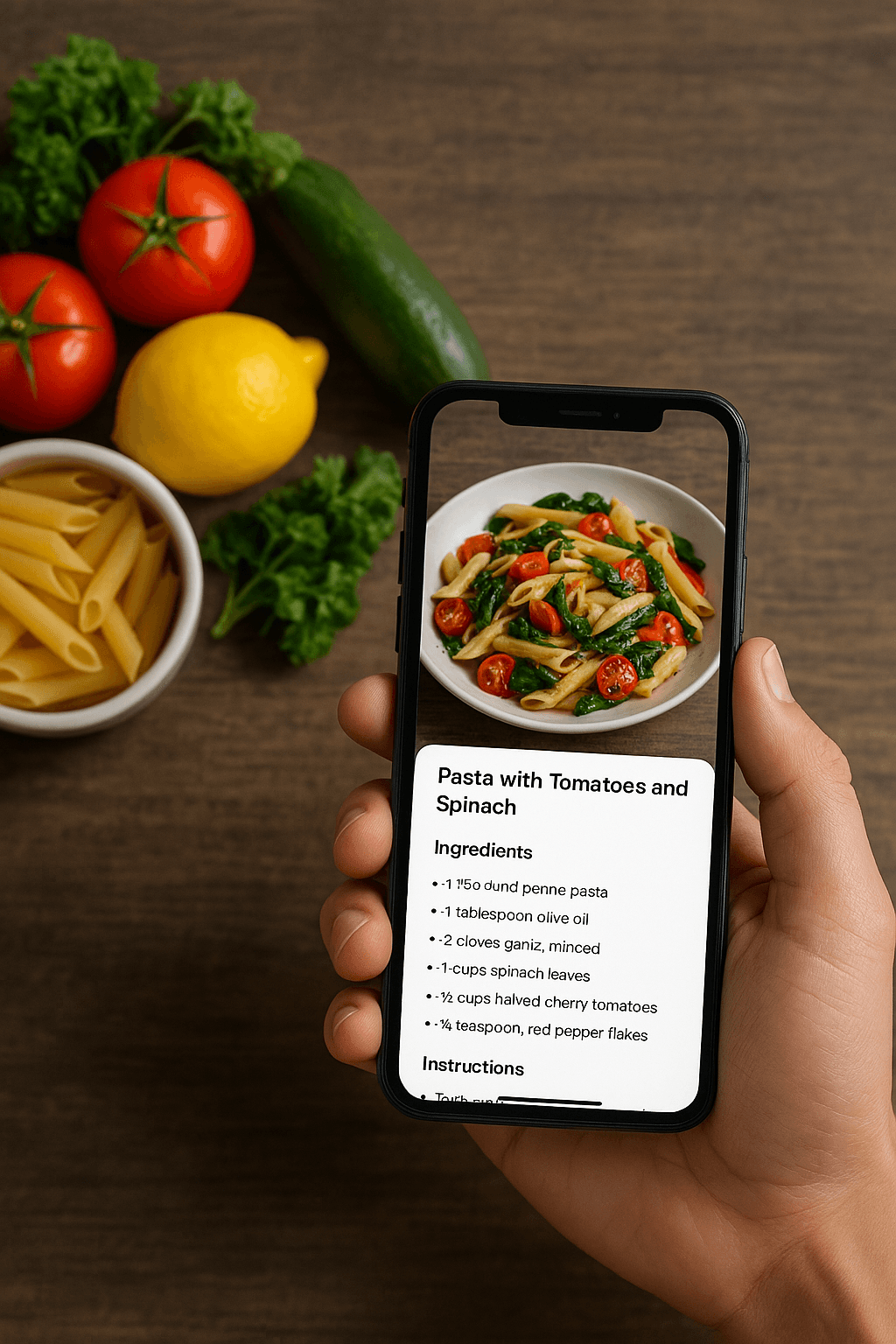 Phone scanning ingredients
